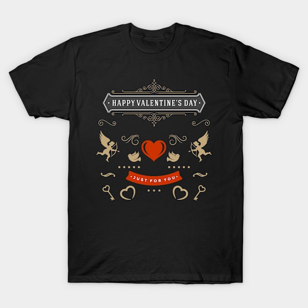 valentine 32 T-Shirt by dangkhoa